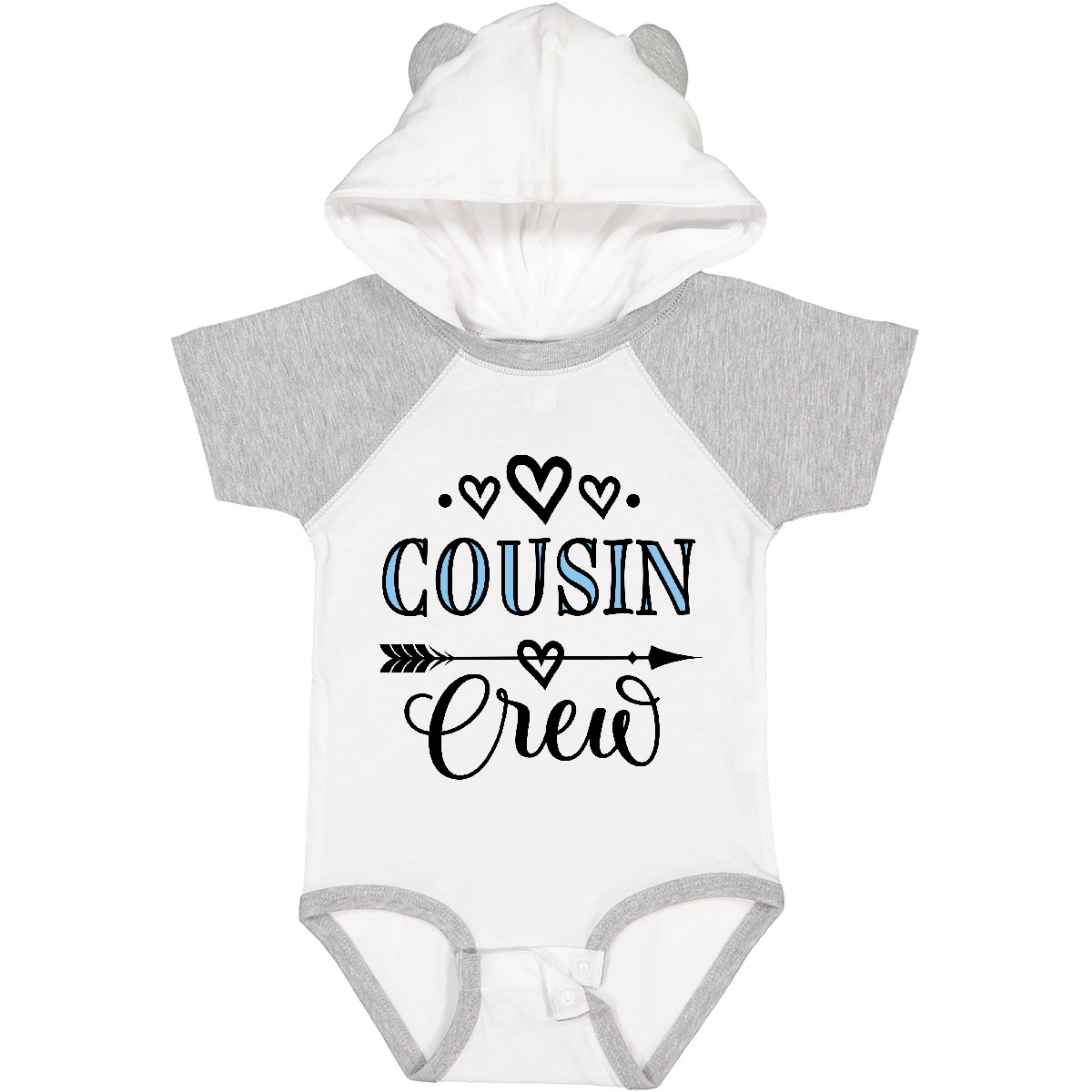 Inktastic Cousin Crew Baby Body Squad Familientreffen Kinder Einteiler Kleinkind - Bild 9 von 9