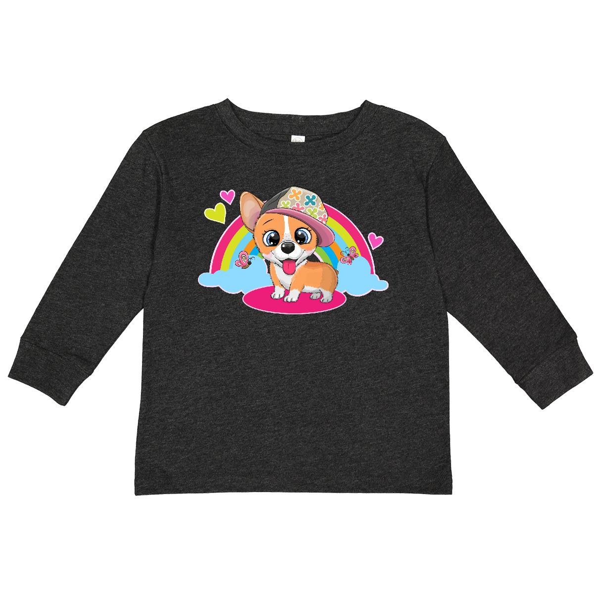 Inktastic Corgi Dog Cute Puppy Toddler Long Sleeve T-Shirt Pets Girl Puppies - Picture 9 of 9