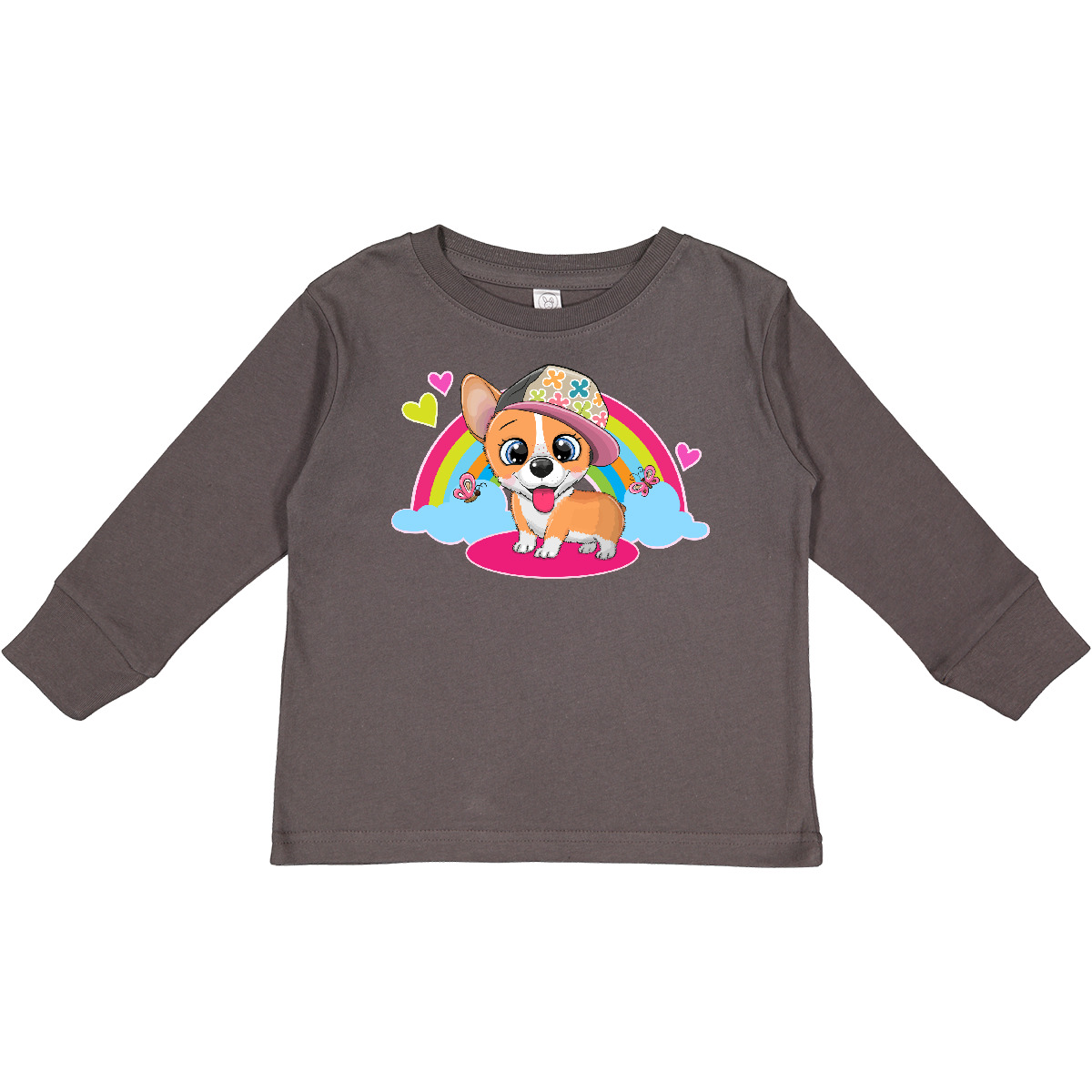 Inktastic Corgi Dog Cute Puppy Toddler Long Sleeve T-Shirt Pets Girl Puppies - Picture 4 of 9