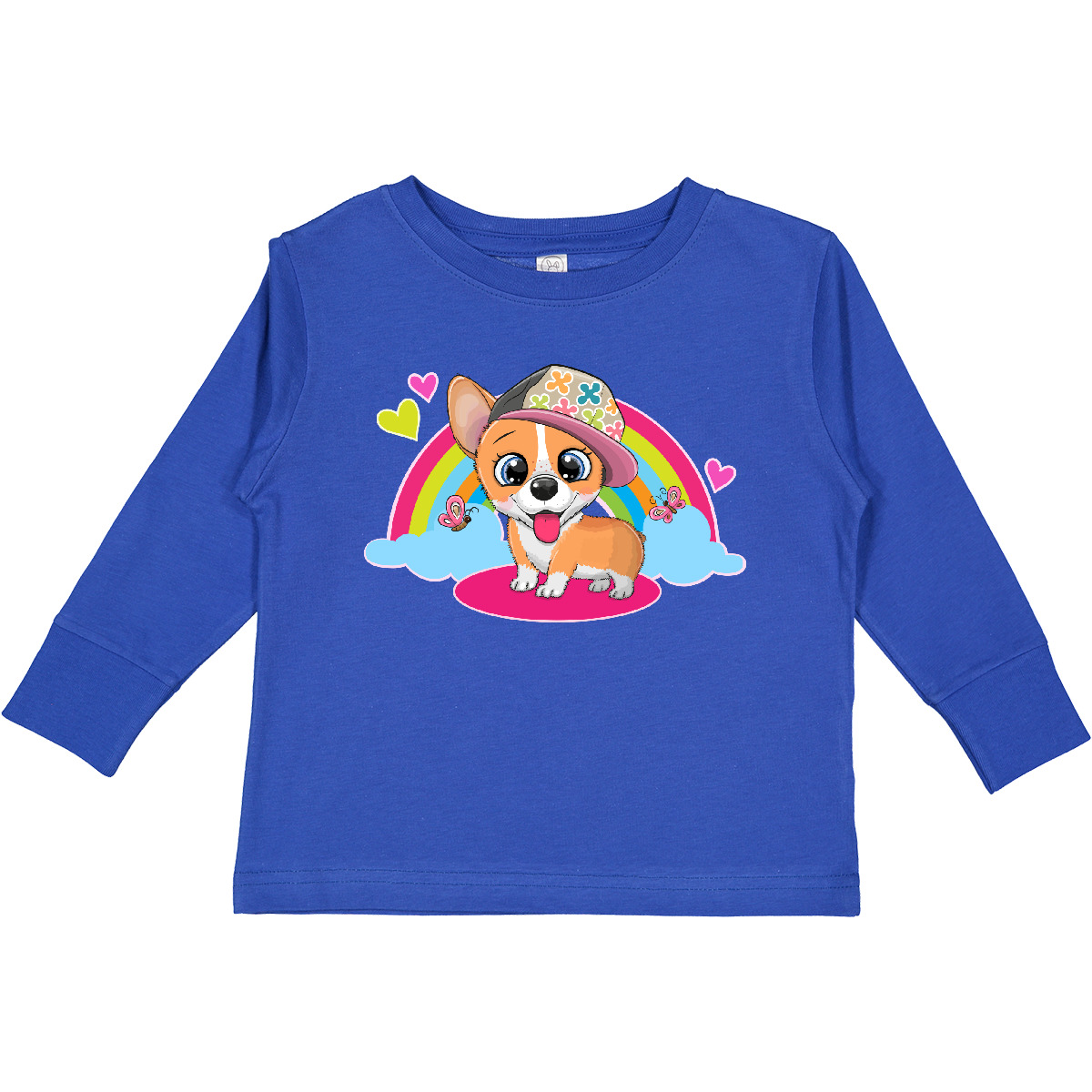 Inktastic Corgi Dog Cute Puppy Toddler Long Sleeve T-Shirt Pets Girl Puppies - Picture 8 of 9