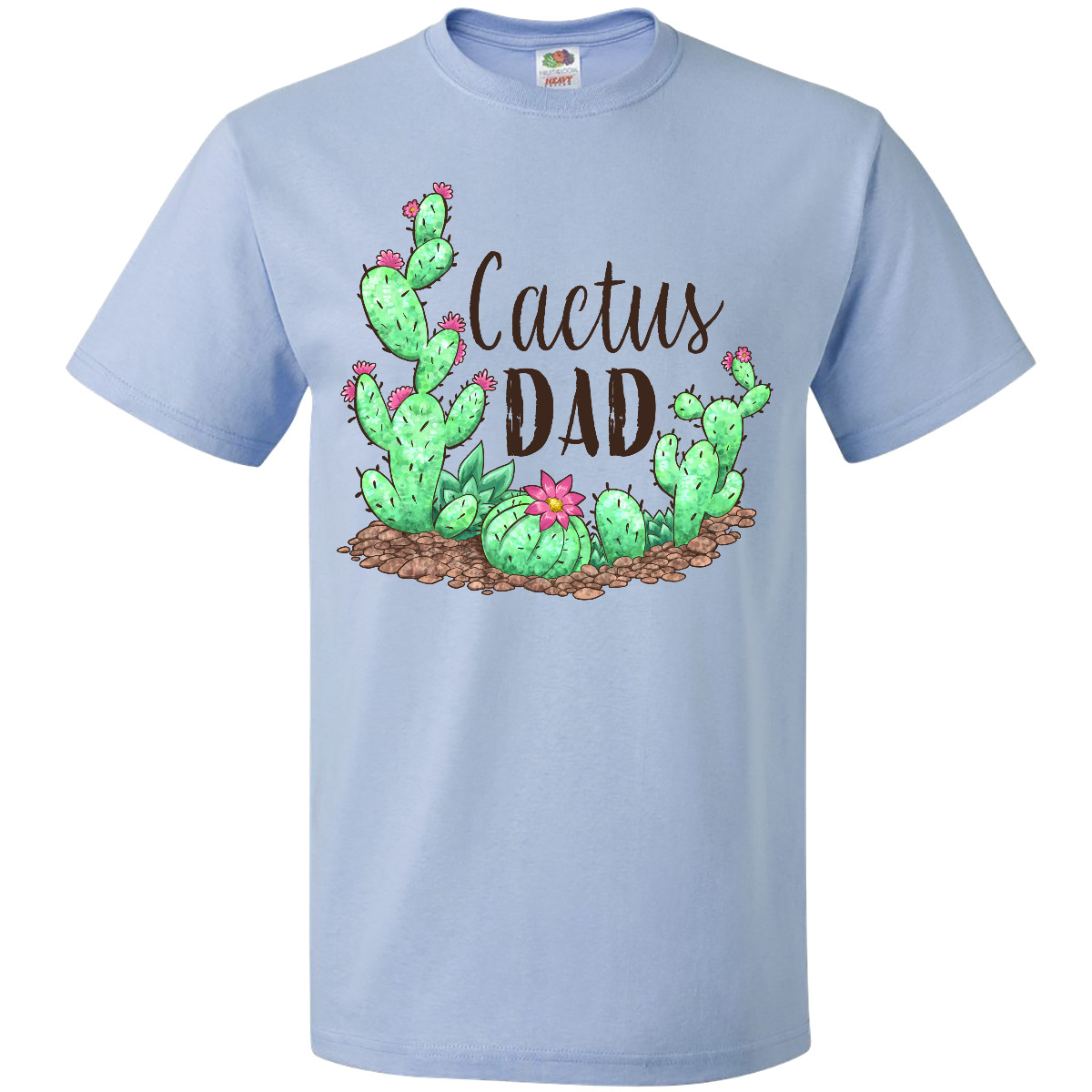 Inktastic Cactus Dad Kakteen und Sukkulenten T-Shirt Vater Pflanzen Aufziehen Grow Pflege - Bild 5 von 8