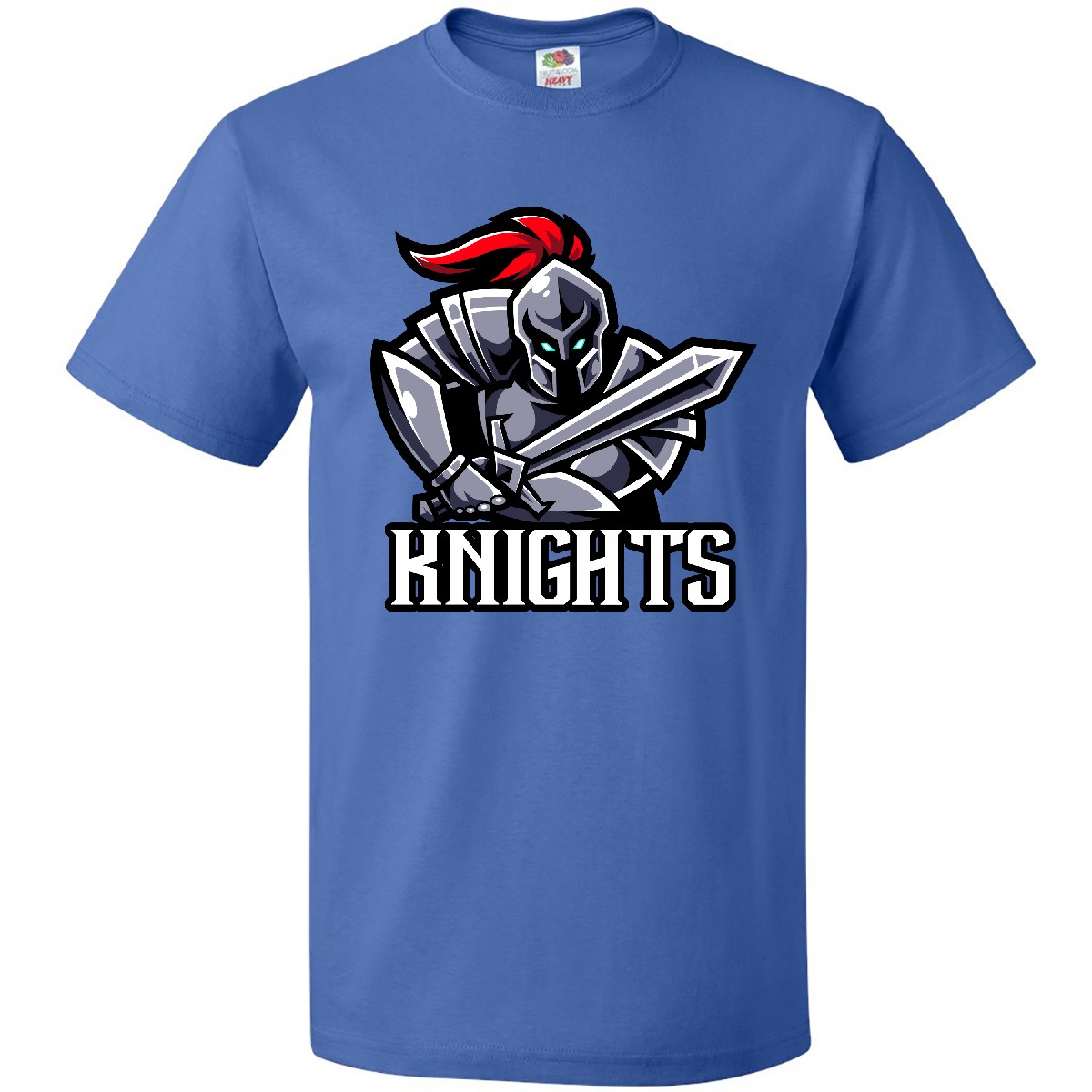 Inktastic Knights T-Shirt Maskottchen High School College University Team Herren Erwachsene - Bild 9 von 13
