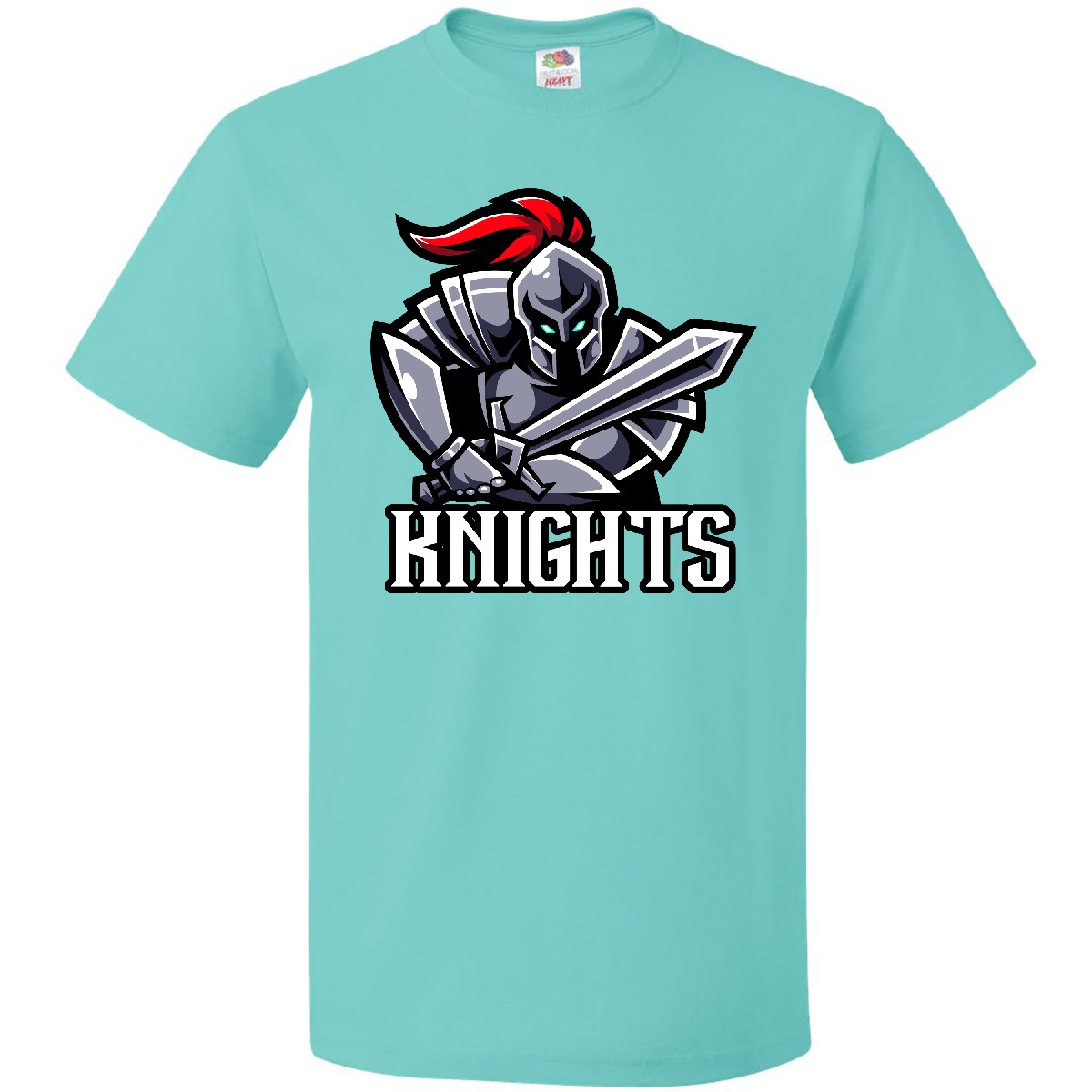 Inktastic Knights T-Shirt Maskottchen High School College University Team Herren Erwachsene - Bild 10 von 13