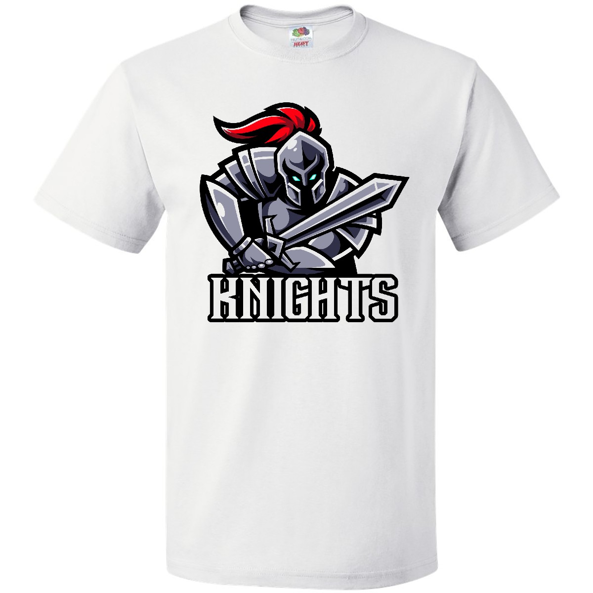 Inktastic Knights T-Shirt Maskottchen High School College University Team Herren Erwachsene - Bild 13 von 13