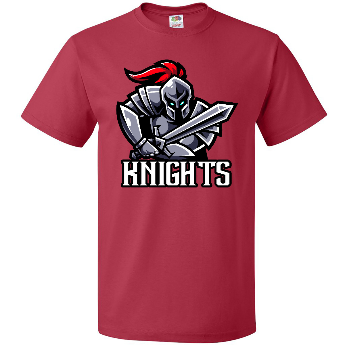 Inktastic Knights T-Shirt Maskottchen High School College University Team Herren Erwachsene - Bild 8 von 13