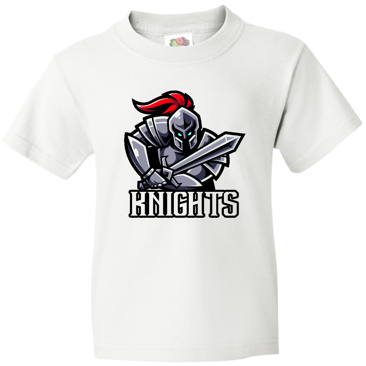 Inktastic Knights Youth T-Shirt Mascot High School College University Team Tee - Picture 10 of 10