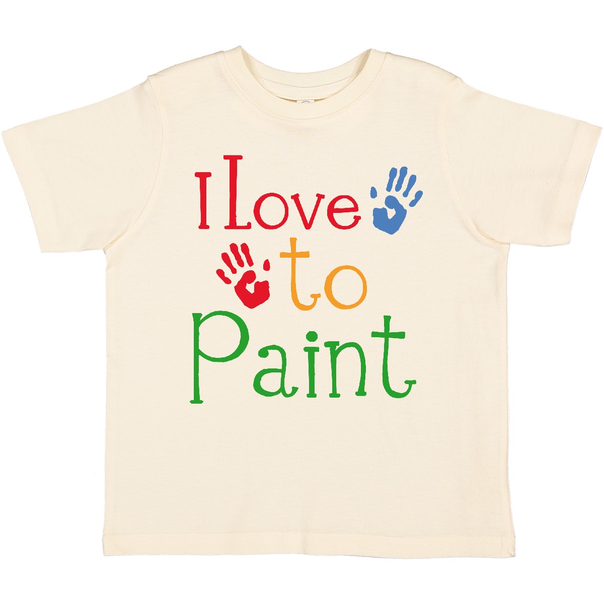 Inktastic Painting Art I Love To Paint Toddler T-Shirt Artist Heart Childs Child - Picture 4 of 7