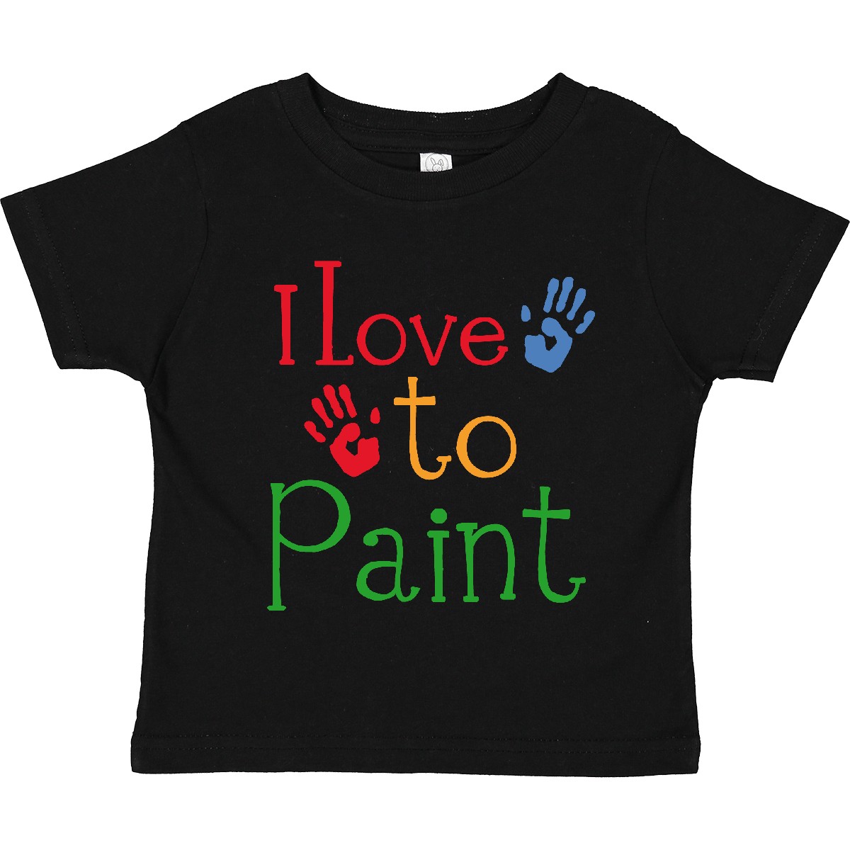 Inktastic Painting Art I Love To Paint Toddler T-Shirt Artist Heart Childs Child - Picture 2 of 7