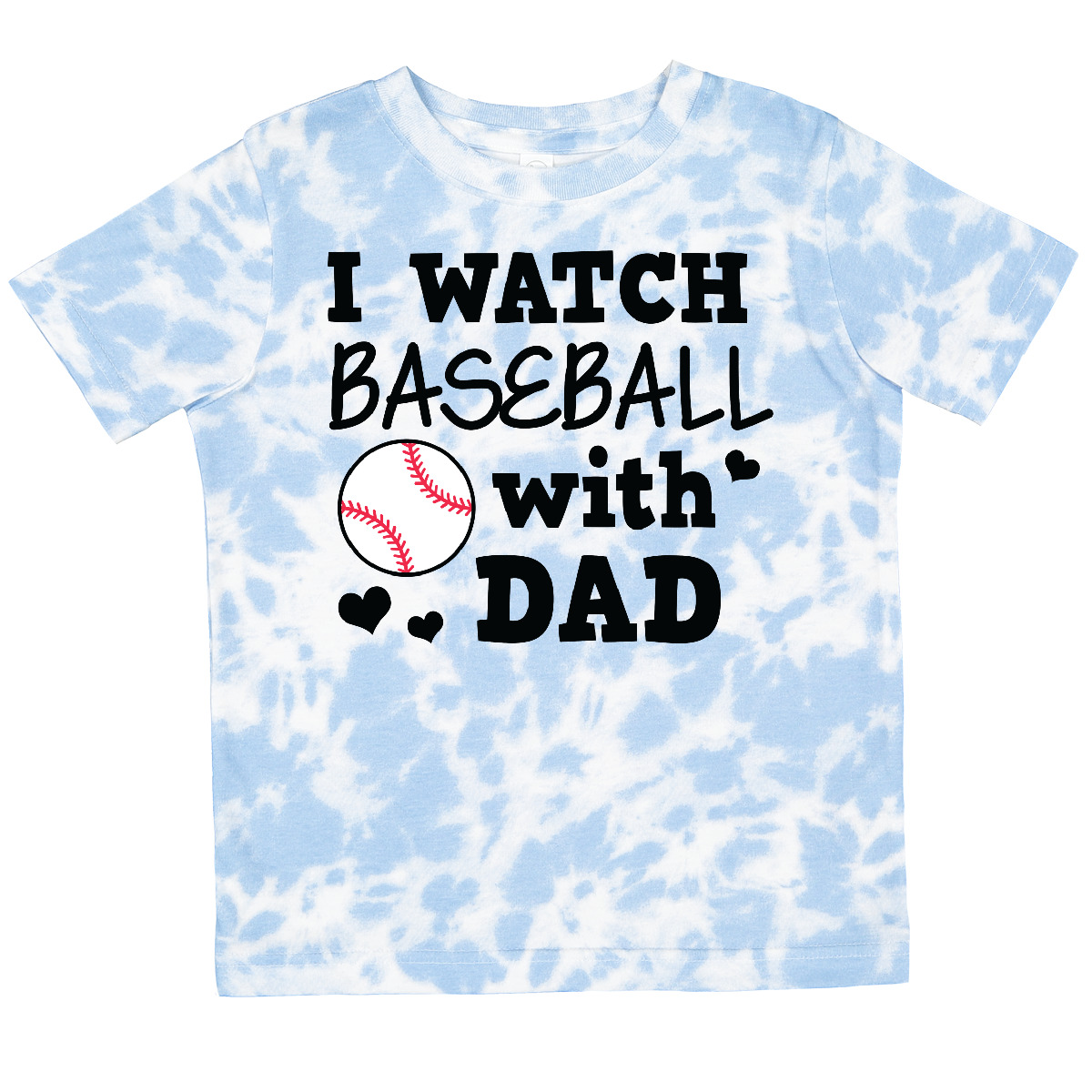 Inktastic I Watch Baseball With My Dad Toddler T-Shirt Sports Boy Sport Youth - Picture 7 of 9