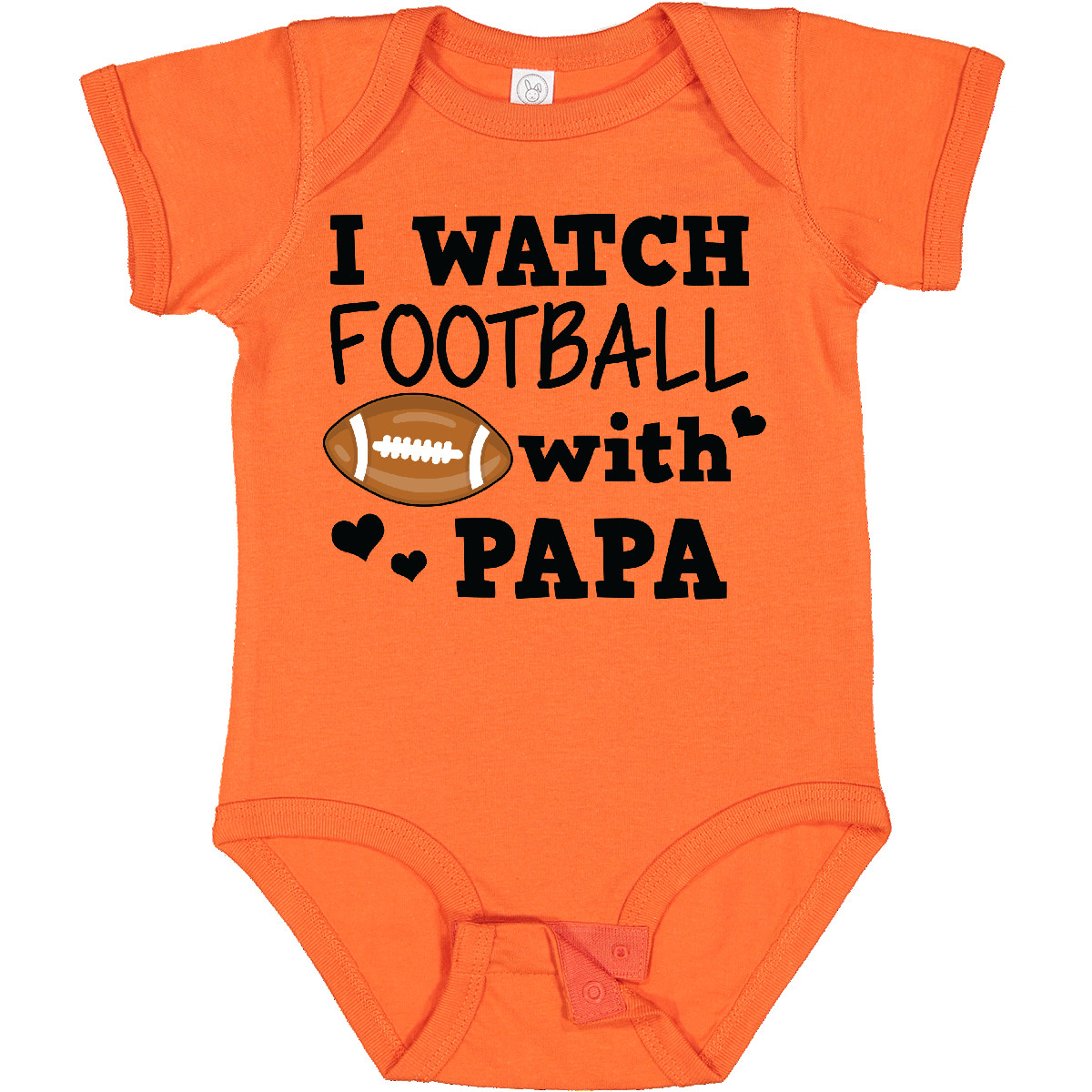 Inktastic I Watch Football With My Papa Baby Bodysuit Sports Dad Boy Sport Youth - Picture 7 of 10