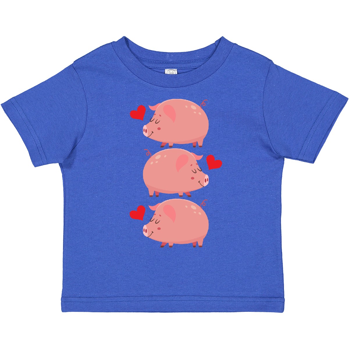 Inktastic Pig Lover Cute Farm Animals Toddler T-Shirt Animal Farmer Child Kid - Picture 7 of 9