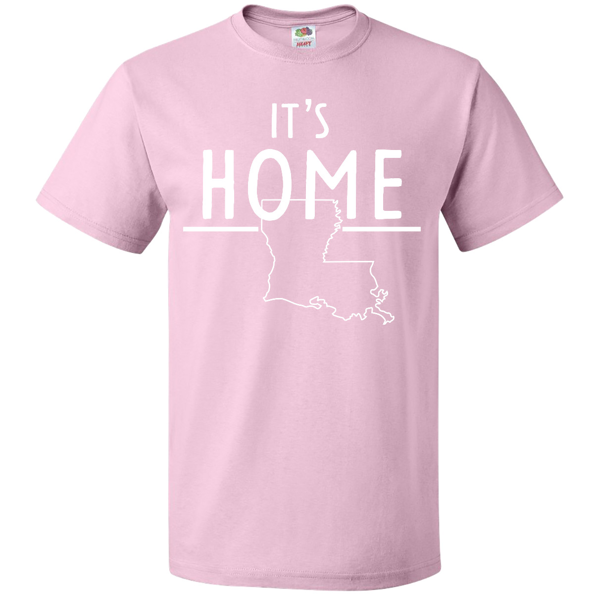 Inktastic It's Home- State Of Louisiana Outline T-Shirt Baton Rouge New Orleans - Picture 8 of 12