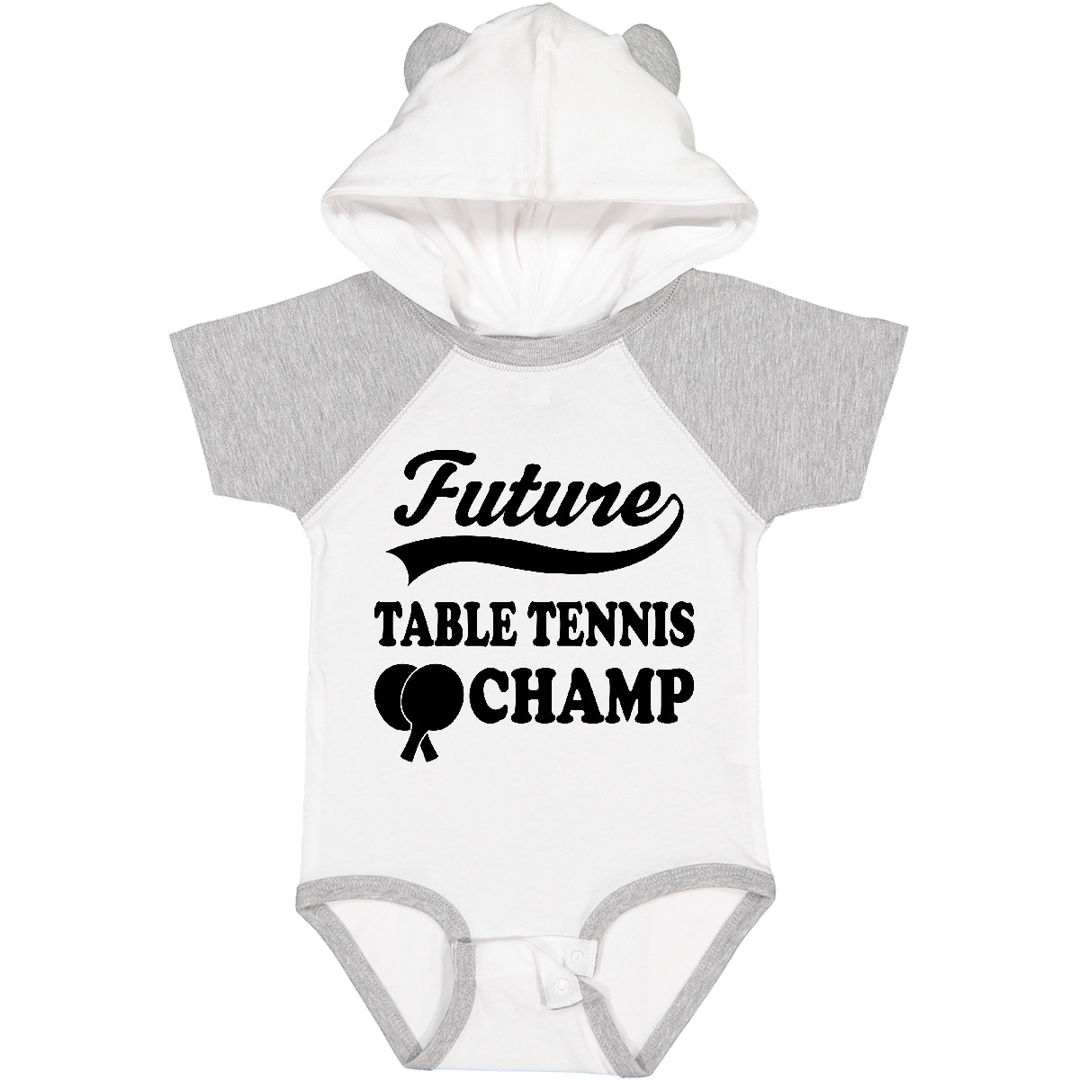 Body bambino Inktastic ping pong Future Champ hobby giocatore bambino pezzo unico - Foto 9 di 9