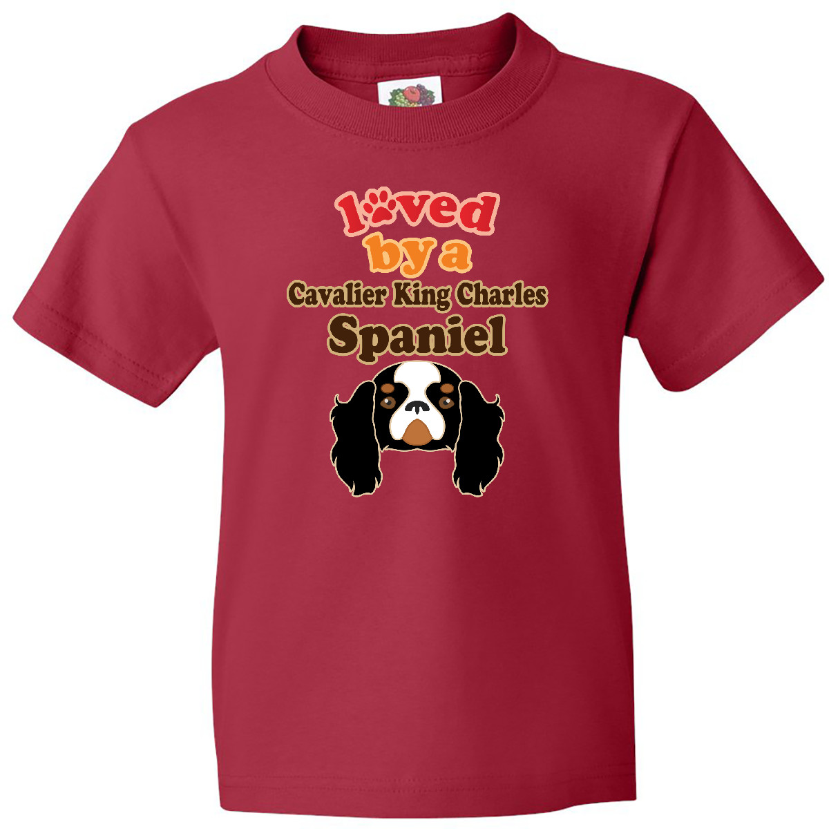 Inktastic Cavalier King Charles Dog Youth T-Shirt Spaniels Pets Apparel Cute Tee - Picture 7 of 9