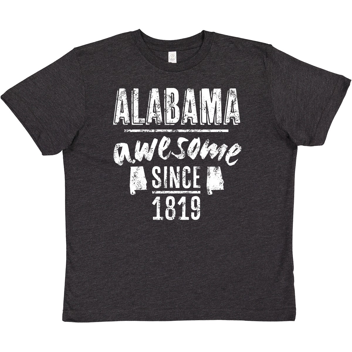 Inktastic Alabama Awesome Since 1819 Youth T-Shirt Montgomery City Birthday Text - Picture 8 of 10