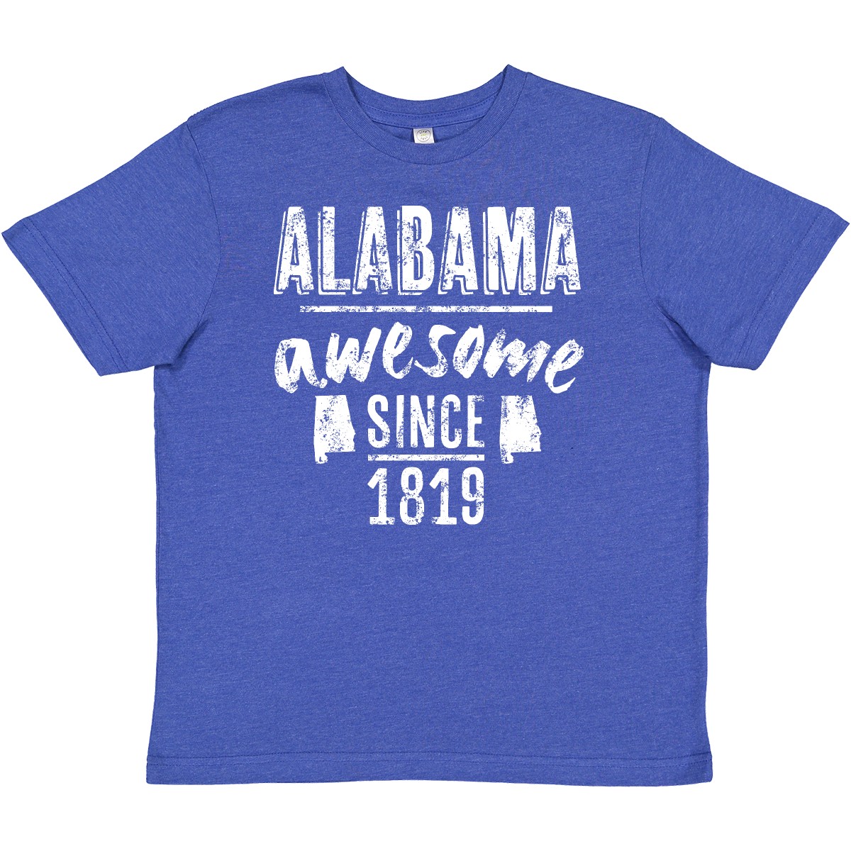 Inktastic Alabama Awesome Since 1819 Youth T-Shirt Montgomery City Birthday Text - Picture 10 of 10