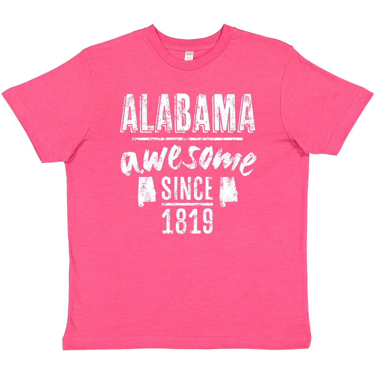 Inktastic Alabama Awesome Since 1819 Youth T-Shirt Montgomery City Birthday Text - Picture 9 of 10