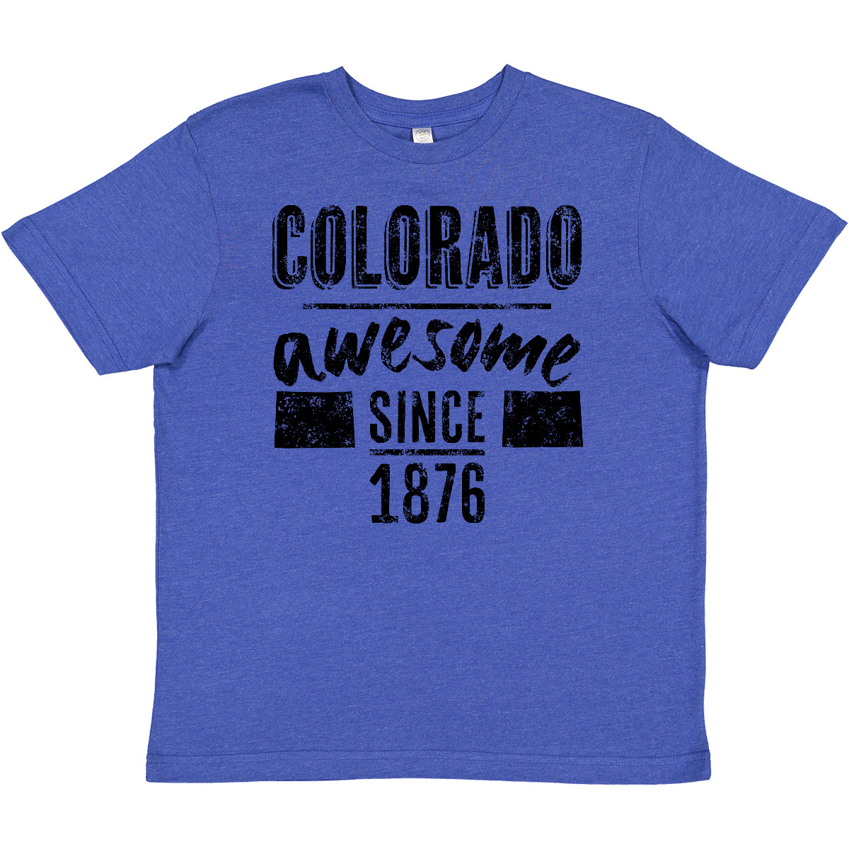 T-Shirt Inktastic Colorado Awesome Since 1850 Youth Denver 1876 City Birthday - Bild 7 von 8