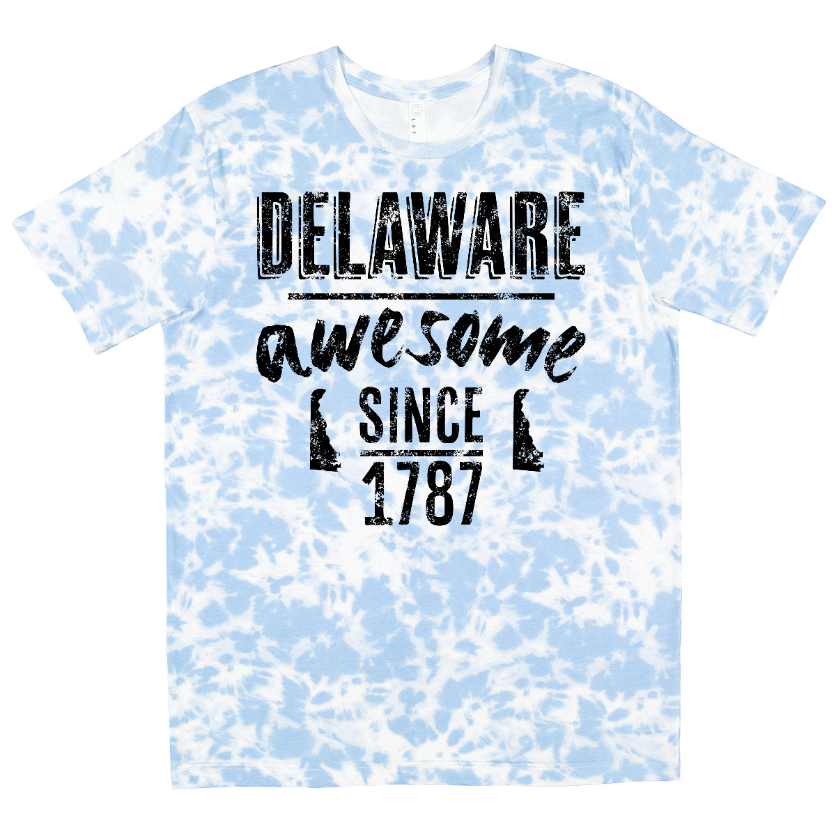 Inktastic Delaware Awesome Since 1787 T-Shirt Dover City Birthday Birthplace - Picture 9 of 11