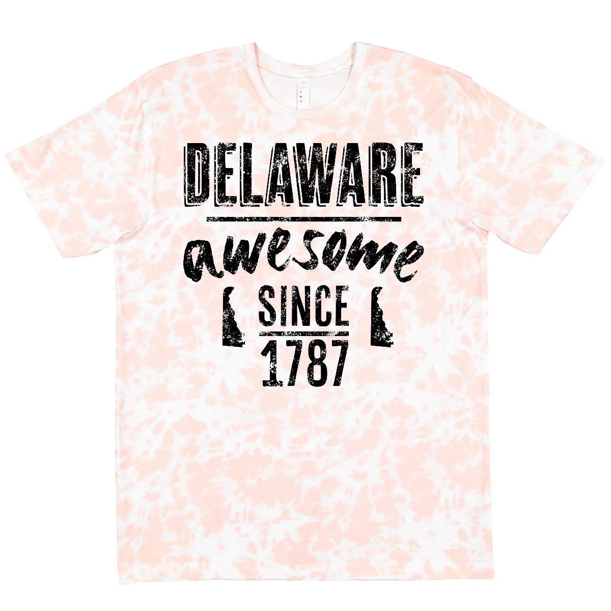 Inktastic Delaware Awesome Since 1787 T-Shirt Dover City Birthday Birthplace - Picture 10 of 11