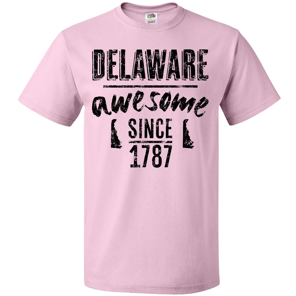 Inktastic Delaware Awesome Since 1787 T-Shirt Dover City Birthday Birthplace - Picture 7 of 11
