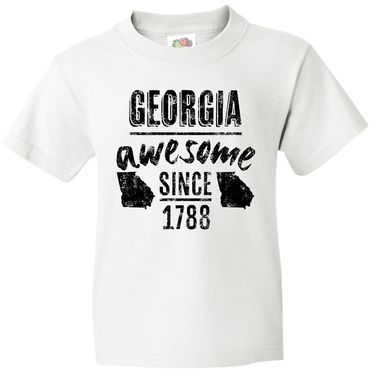 Inktastic Georgia Awesome Since 1788 Youth T-Shirt Atlanta City Birthday Native - Picture 7 of 7