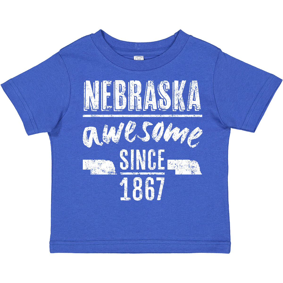 Inktastic Nebraska Awesome Since 1867 Toddler T-Shirt Lincoln City Birthday Text - Picture 7 of 7