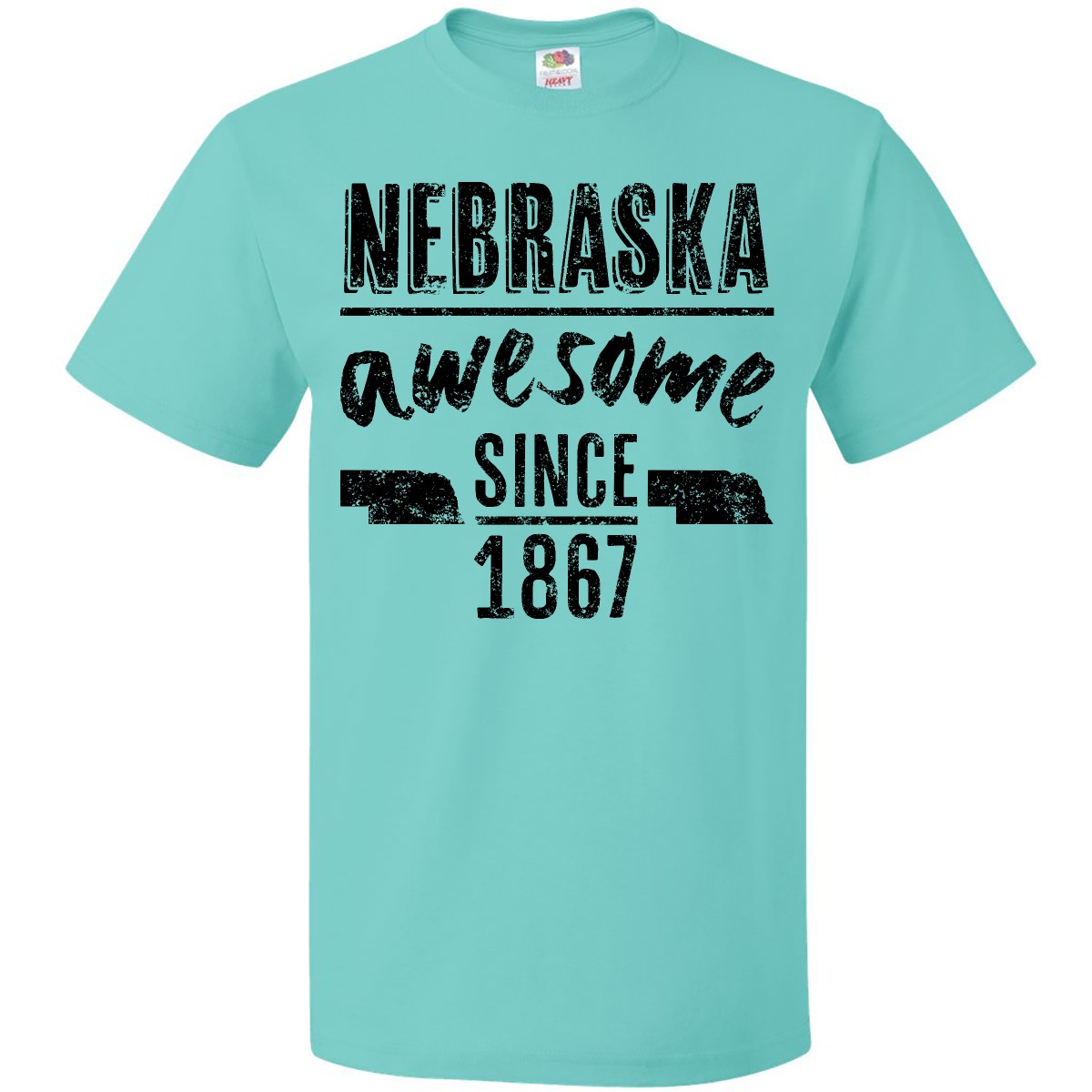 Inktastic Nebraska Awesome Since 1867 T-Shirt Lincoln City Birthday Birthplace - Picture 7 of 10
