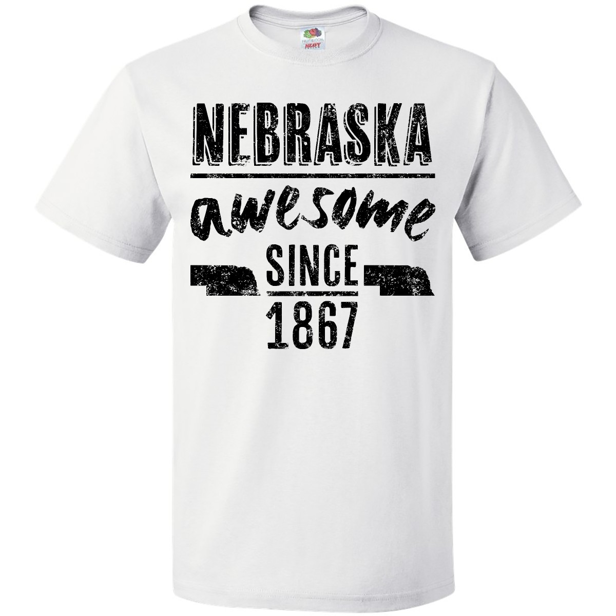 Inktastic Nebraska Awesome Since 1867 T-Shirt Lincoln City Birthday Birthplace - Picture 10 of 10