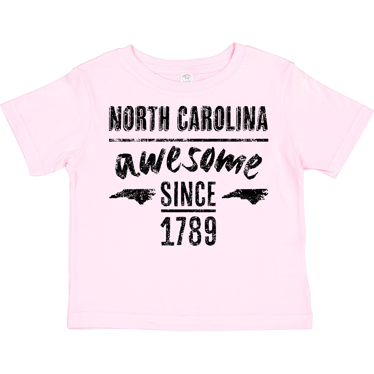 T-shirt bambino Inktastic North Carolina fantastica dal 1789 State Raleigh City - Foto 7 di 9