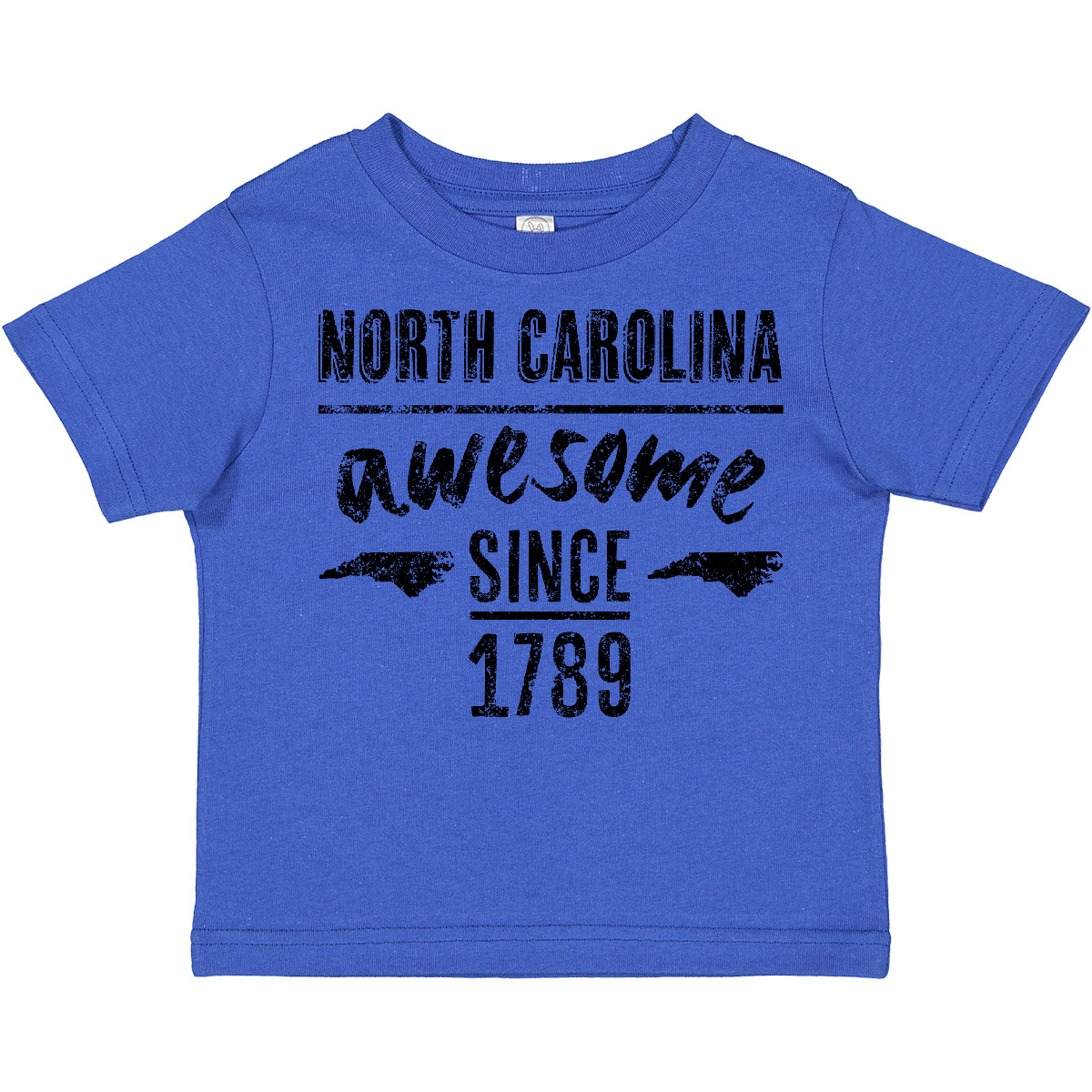 T-shirt bambino Inktastic North Carolina fantastica dal 1789 State Raleigh City - Foto 8 di 9