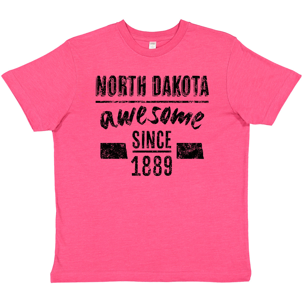 Inktastic North Dakota Awesome Since 1889 Youth T-Shirt State Bismarck City Year - Picture 7 of 9