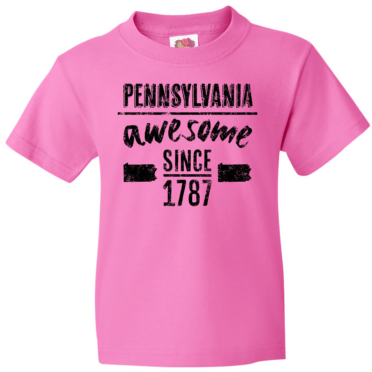 Inktastic Pennsylvania Awesome Since 1787 Youth T-Shirt Harrisburg City Birthday - Picture 2 of 8