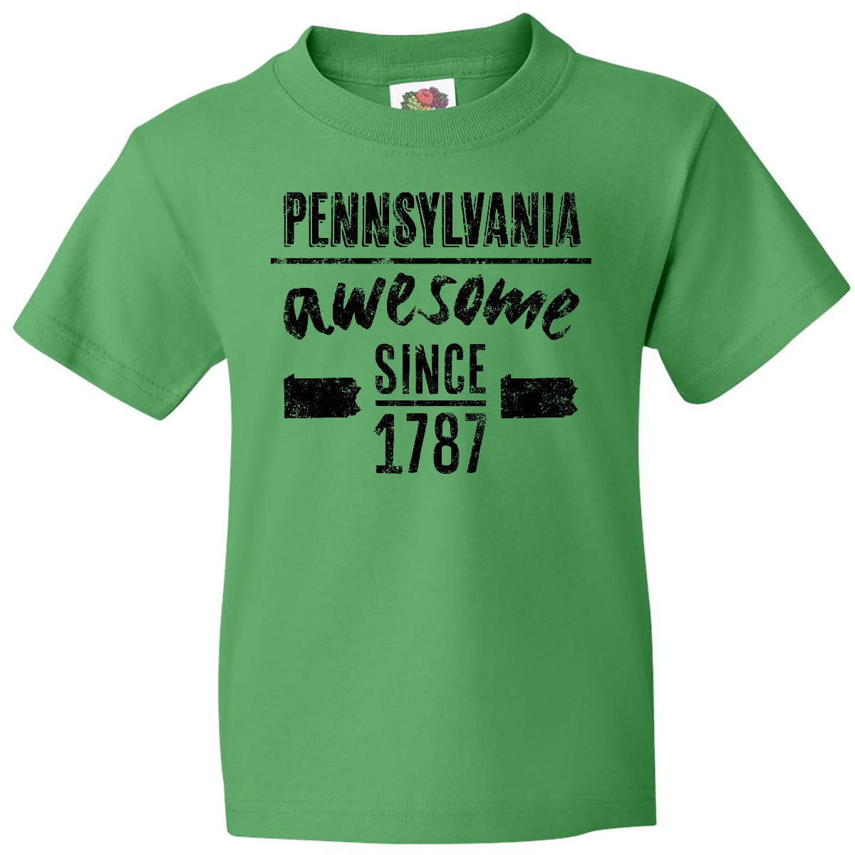 Inktastic Pennsylvania Awesome Since 1787 Youth T-Shirt Harrisburg City Birthday - Picture 4 of 8