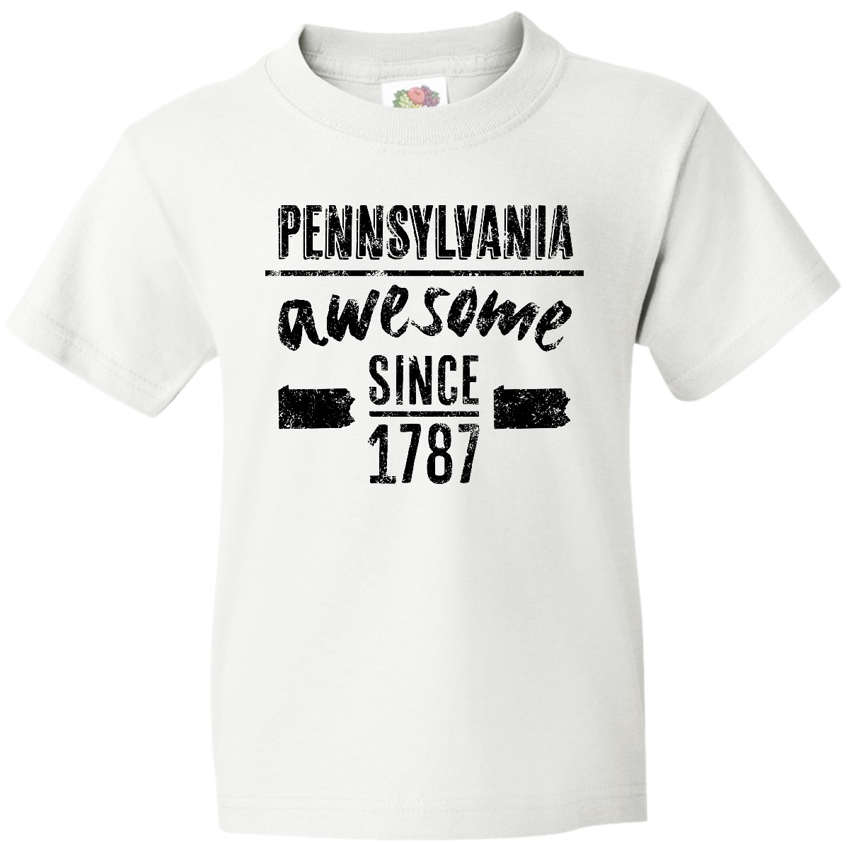 Inktastic Pennsylvania Awesome Since 1787 Youth T-Shirt Harrisburg City Birthday - Picture 8 of 8