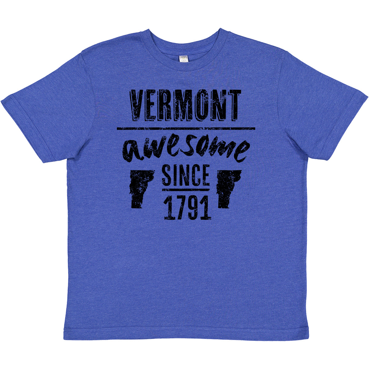 Inktastic Vermont Awesome Since 1791 Youth T-Shirt Montpelier City Birthday Text - Picture 7 of 8