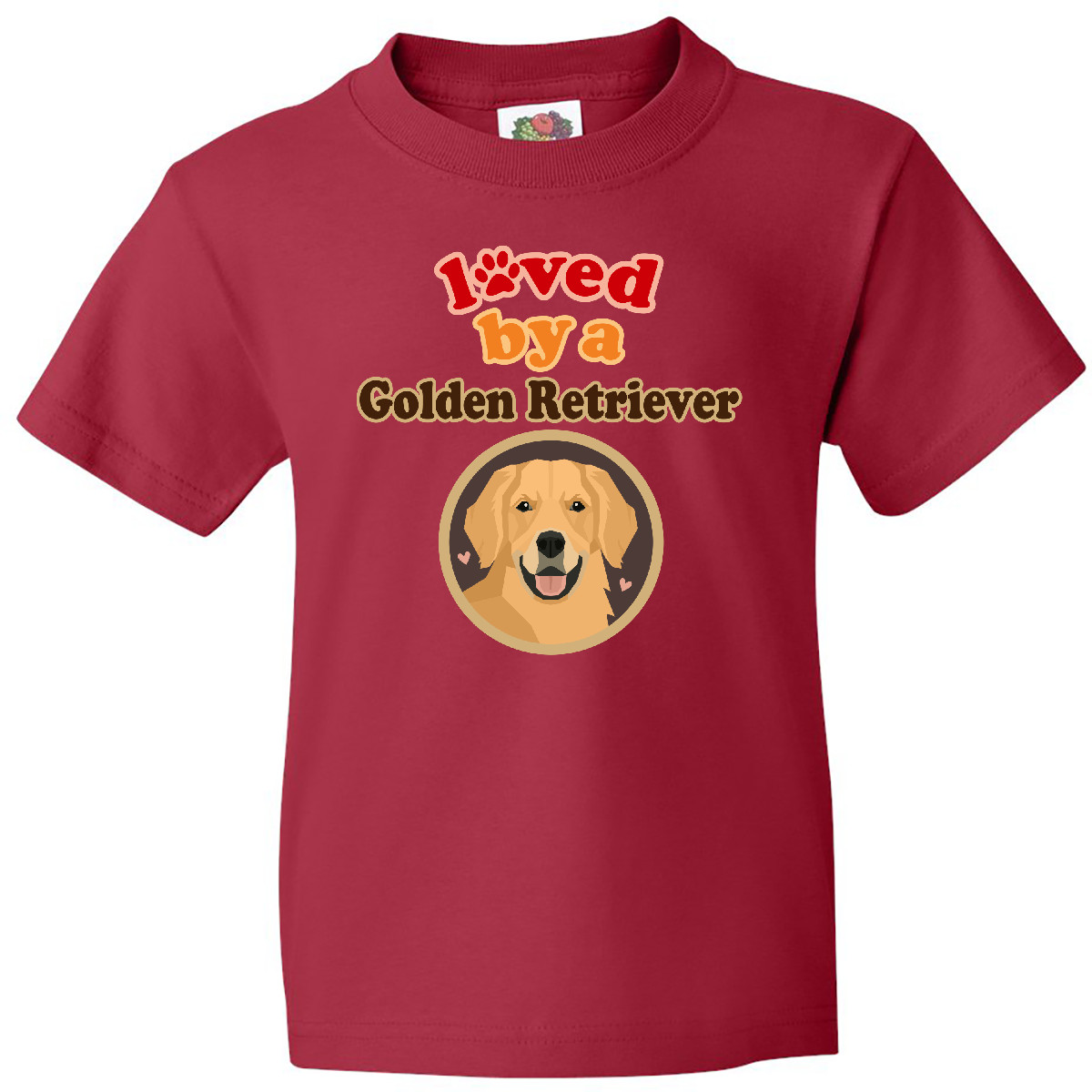 Inktastic Golden Retriever Dog Lover Youth T-Shirt Pets Puppy Breed Dogs Animal - Picture 8 of 11