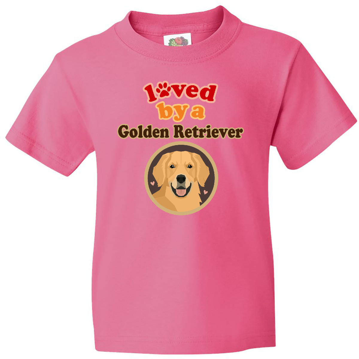 Inktastic Golden Retriever Dog Lover Youth T-Shirt Pets Puppy Breed Dogs Animal - Picture 7 of 11