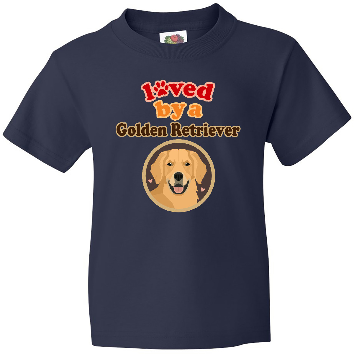 Inktastic Golden Retriever Dog Lover Youth T-Shirt Pets Puppy Breed Dogs Animal - Picture 6 of 11