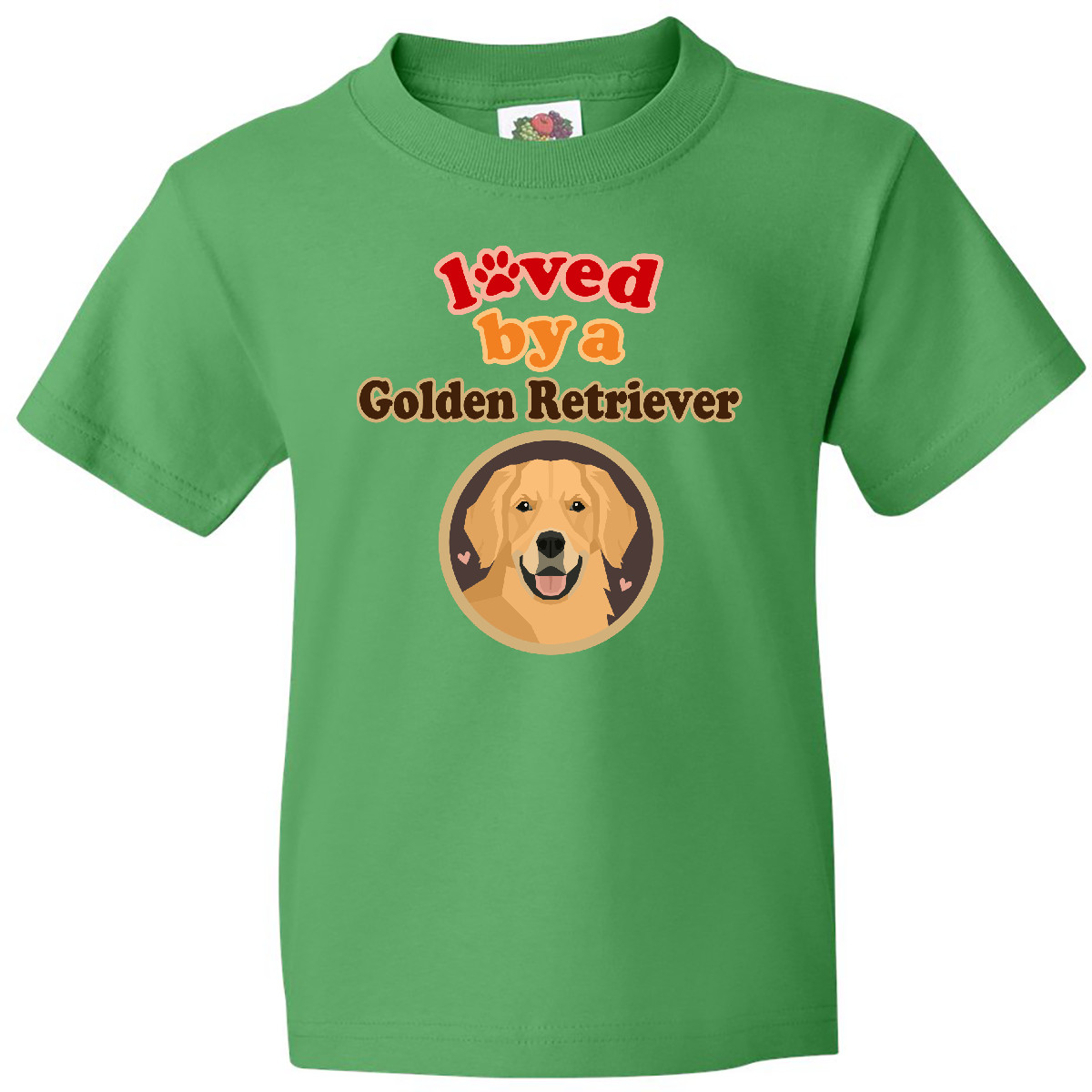 Inktastic Golden Retriever Dog Lover Youth T-Shirt Pets Puppy Breed Dogs Animal - Picture 5 of 11