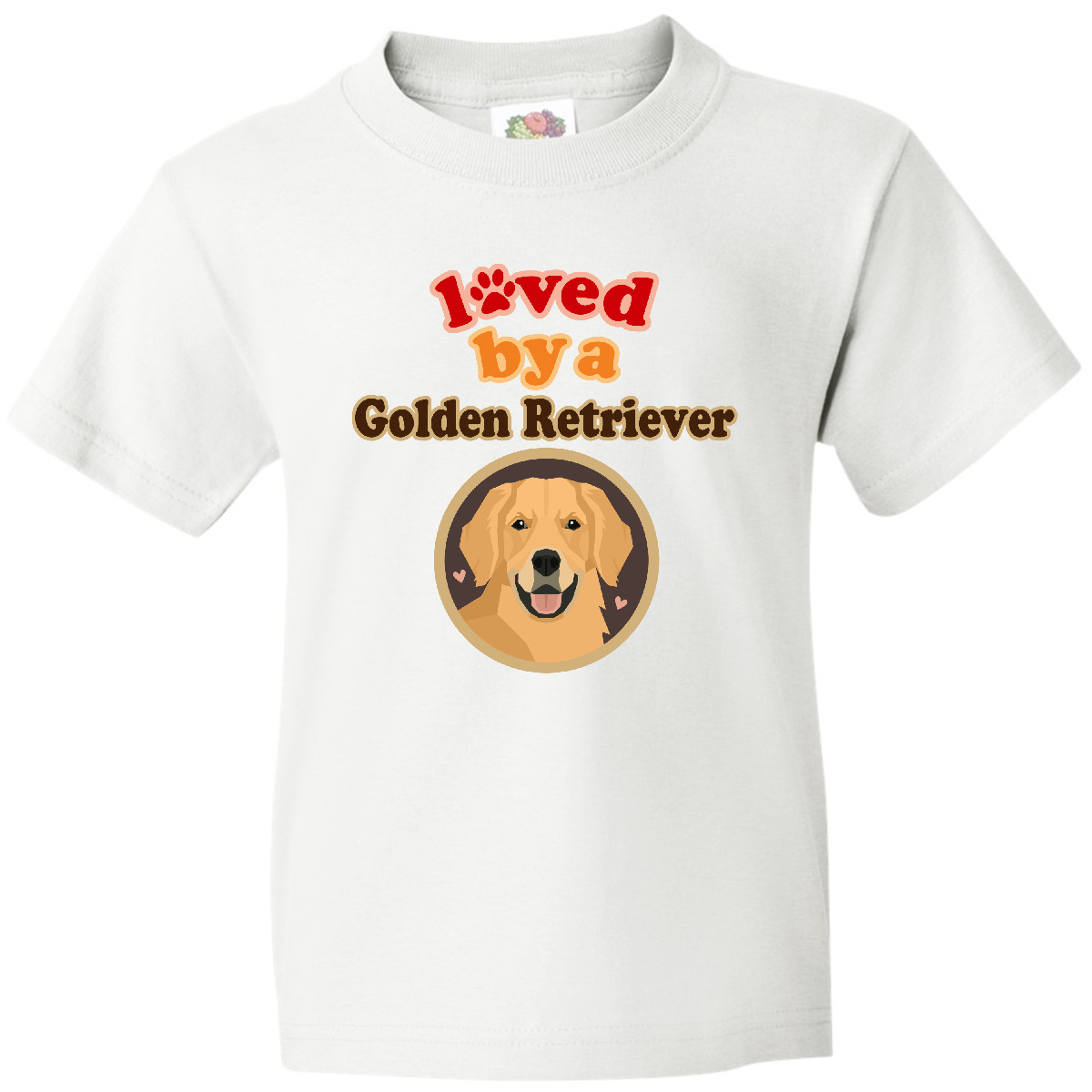 Inktastic Golden Retriever Dog Lover Youth T-Shirt Pets Puppy Breed Dogs Animal - Picture 11 of 11