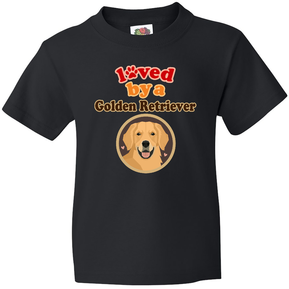 Inktastic Golden Retriever Dog Lover Youth T-Shirt Pets Puppy Breed Dogs Animal - Picture 3 of 11