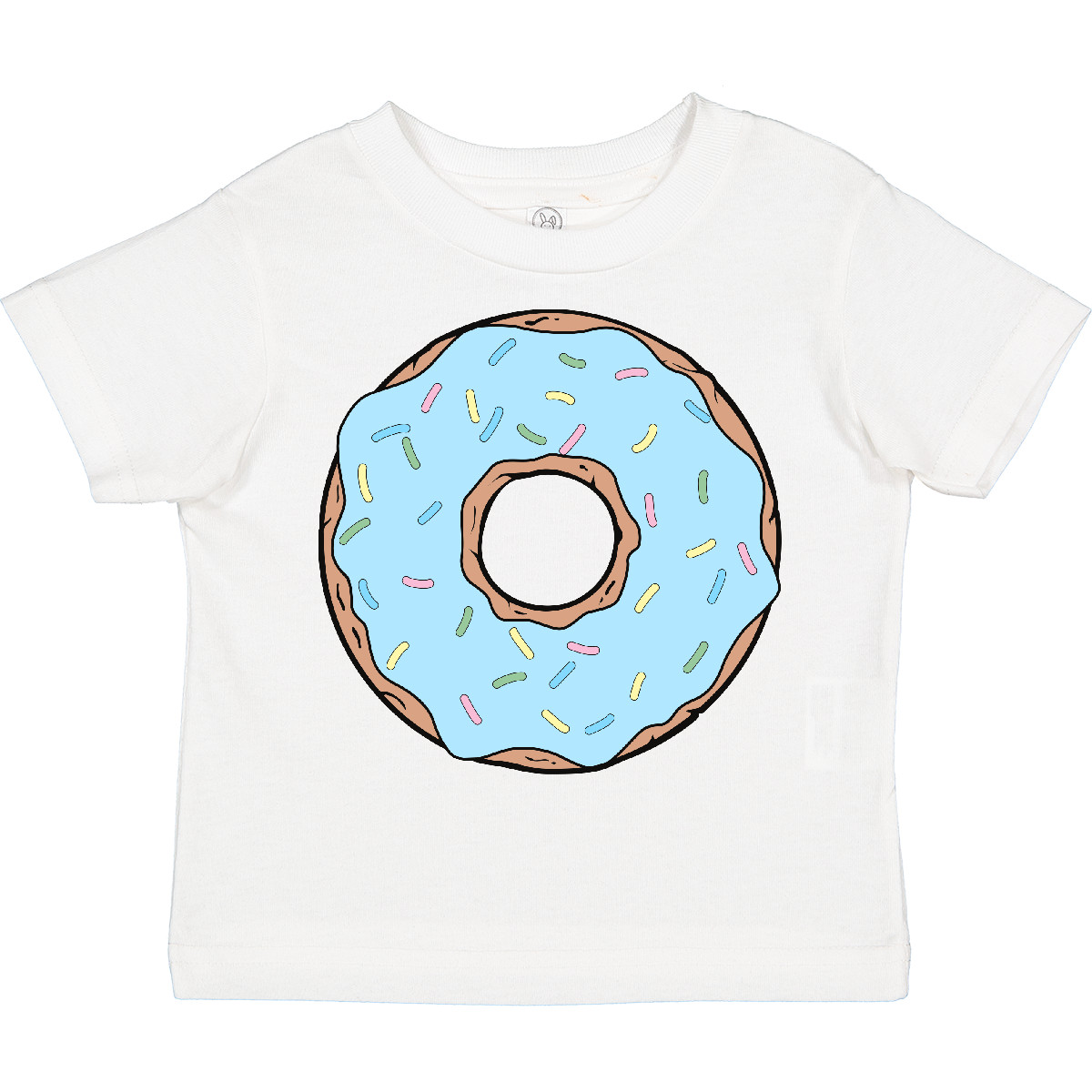 Camiseta Inktastic Azul Donut Con Espolvoreas Niño Pequeño Donut Colorido Esmaltado Niño - Imagen 9 de 10