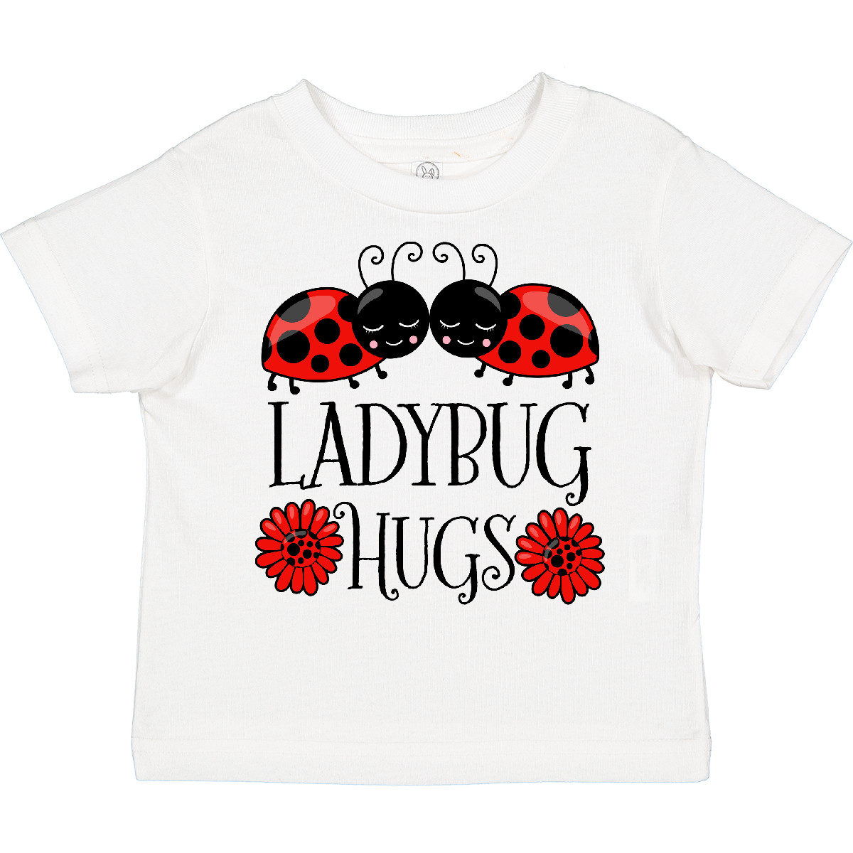 Inktastic Ladybug Hugs Cute Pair Of Ladybugs Toddler T-Shirt Animals Bugs Twins