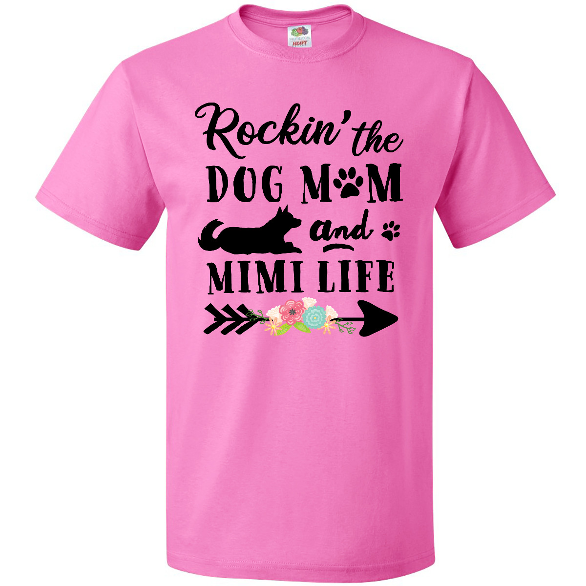 Mom Love Nanny Life Mimilife Heart Floral Gift T-Shirt Mom Love Nanny Life Mimilife Heart Floral Gift T-Shirt