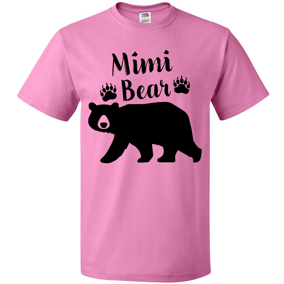 Inktastic Mimi Bär in Schwarz T-Shirt Familie Oma Oma Fun Nase Neu - Bild 2 von 6