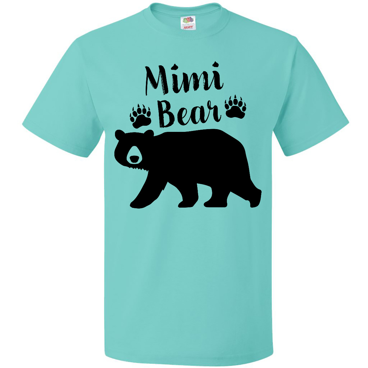 Inktastic Mimi Bär in Schwarz T-Shirt Familie Oma Oma Fun Nase Neu - Bild 6 von 6