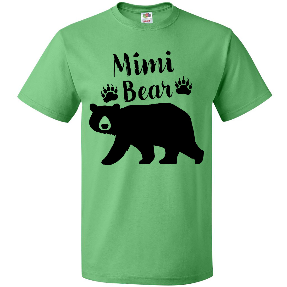 Inktastic Mimi Bär in Schwarz T-Shirt Familie Oma Oma Fun Nase Neu - Bild 4 von 6