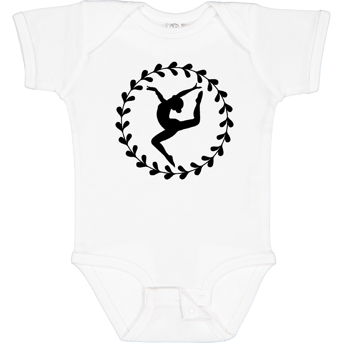 Inktastic Dance Silhouette Ballerina Baby Bodysuit Dancing Girls Girl One-piece - Picture 6 of 6