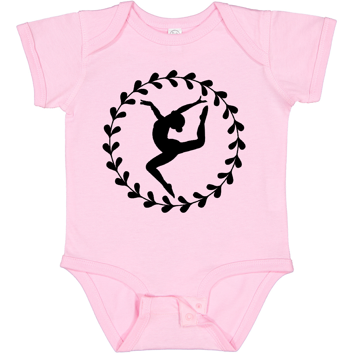 Inktastic Dance Silhouette Ballerina Baby Bodysuit Dancing Girls Girl One-piece - Picture 5 of 6
